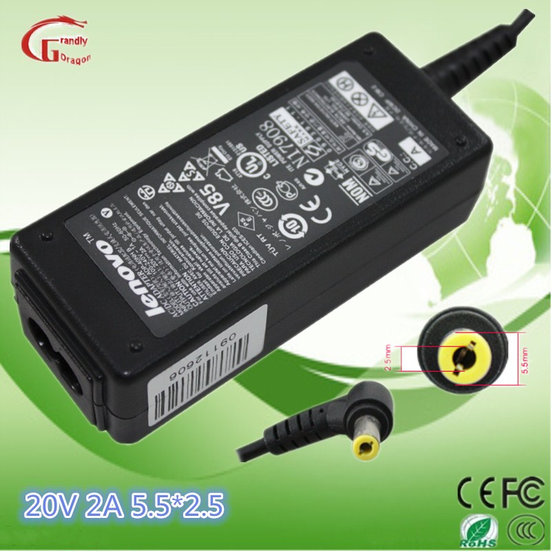 IBM/Lenovo 20V 2A Laptop AC Adapter