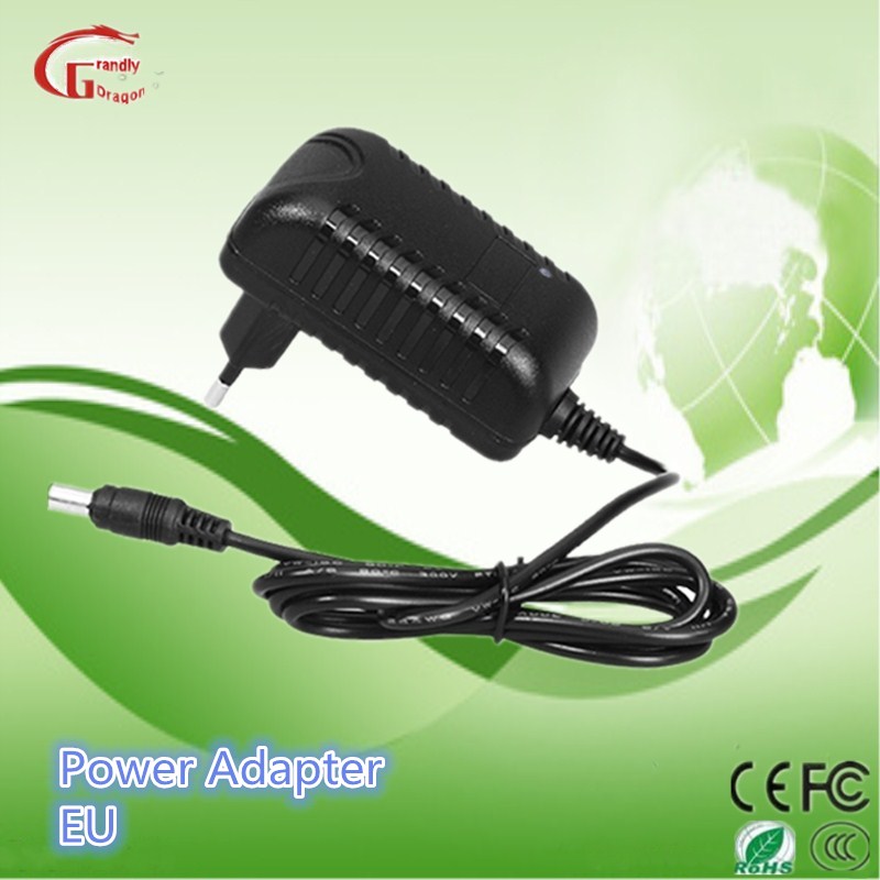 Wall Mount DC 12V1a 100-240V Tablet Charger Power Adapter