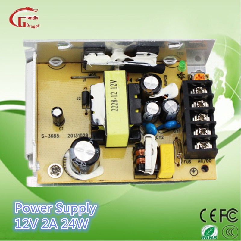 Power Supply 24W 12V 2A Ce RoHS Approved