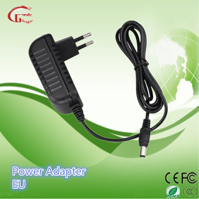 Wall Mount DC 12V1a 100-240V Tablet Charger Power Adapter