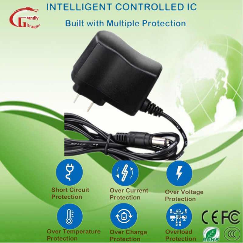 Us Plug 12V 0.5A Power Adapter