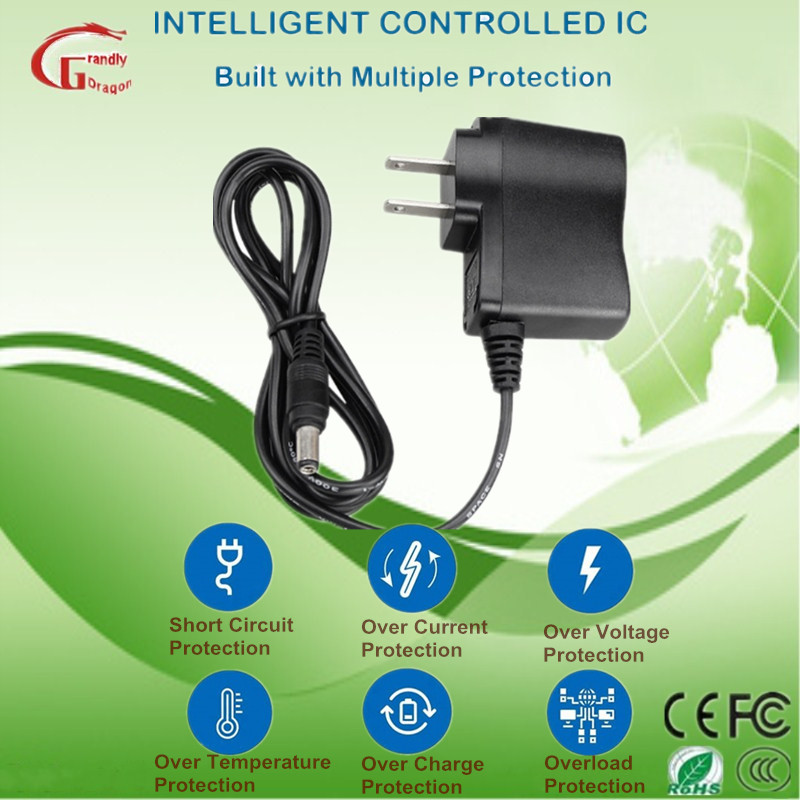 Us Plug 12V 0.5A Power Adapter