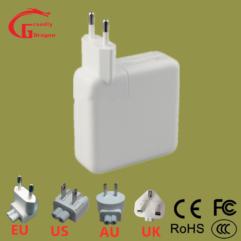 87W  USB-C Charger Computer Switching Power Supply for Apple MacBooks